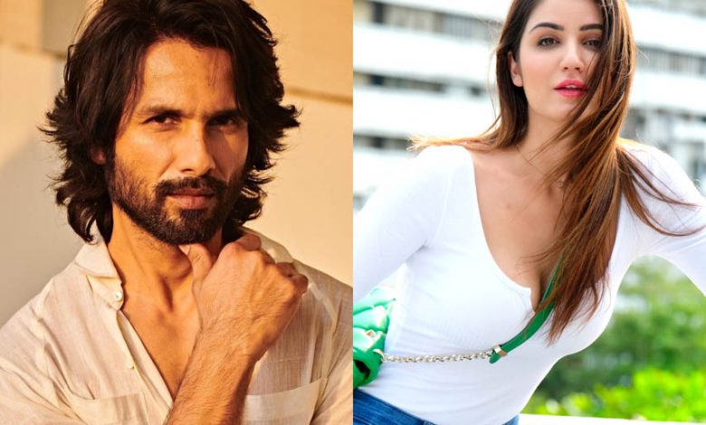 Amy Aela spotted opposite Shahid Kapoor in Abu Dhabi