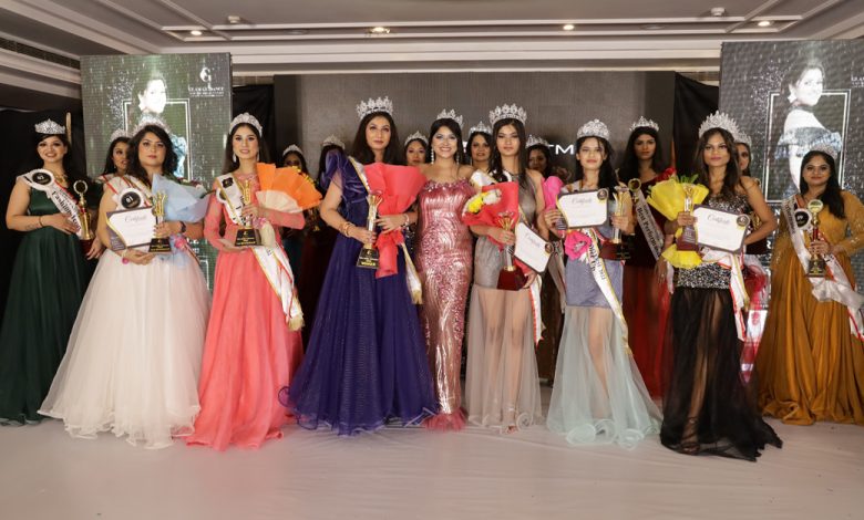 Unbeatable performance by Kaveesha Verma and Sushama made them winner in the premium Beauty Pageant Glam Guidance MissMrs India Universe 2022