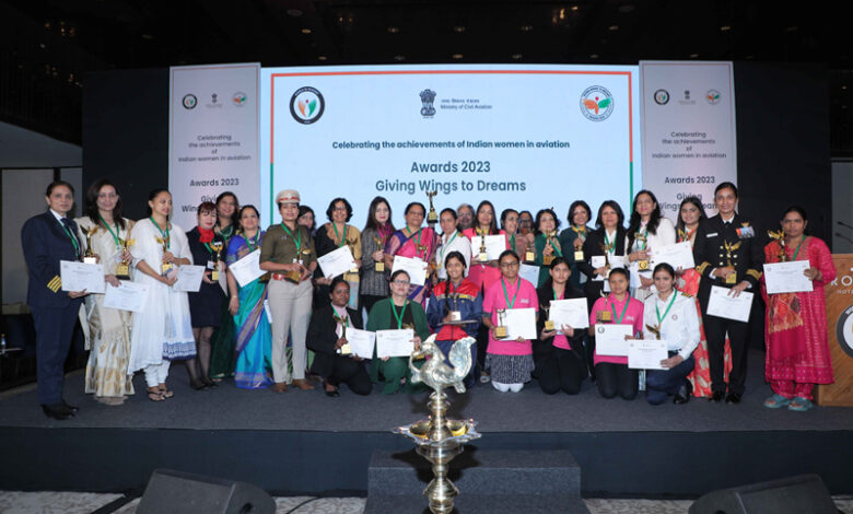 Women in Aviation India , iconic Awards ceremony, Giving Wings to Dreams 2023 , women achievers, WAI, Beti ki Udaan Desh Ka Swabhimaan,