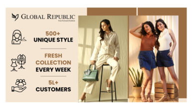 Global Republic, Dhruv Garg, women's apparel, women's wear, indo-western clothing,